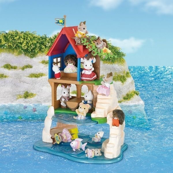 Sylvanian Families - Salainen huvimökki saarella 